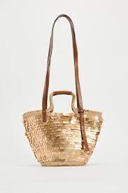 Zara Jute Bag with Sparkle Touch Images 2